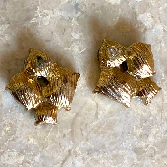 Vintage Kate Spade Multifaceted Stone Earrings - Picture 11 of 16